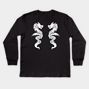 Dragon Fantasy Kids Long Sleeve T-Shirt